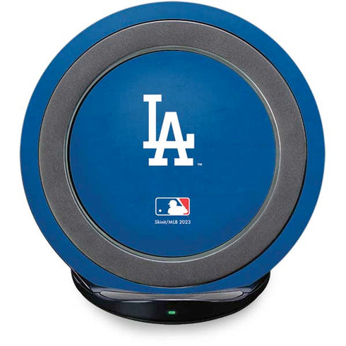 MLB Los Angeles Dodgers - Solid Distressed Fast Charge Wireless Charging Stand Skin